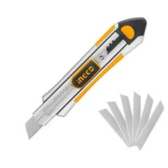 İngco HKNS1808 Endüstriyel Maket Bıçağı 6'lı Paket