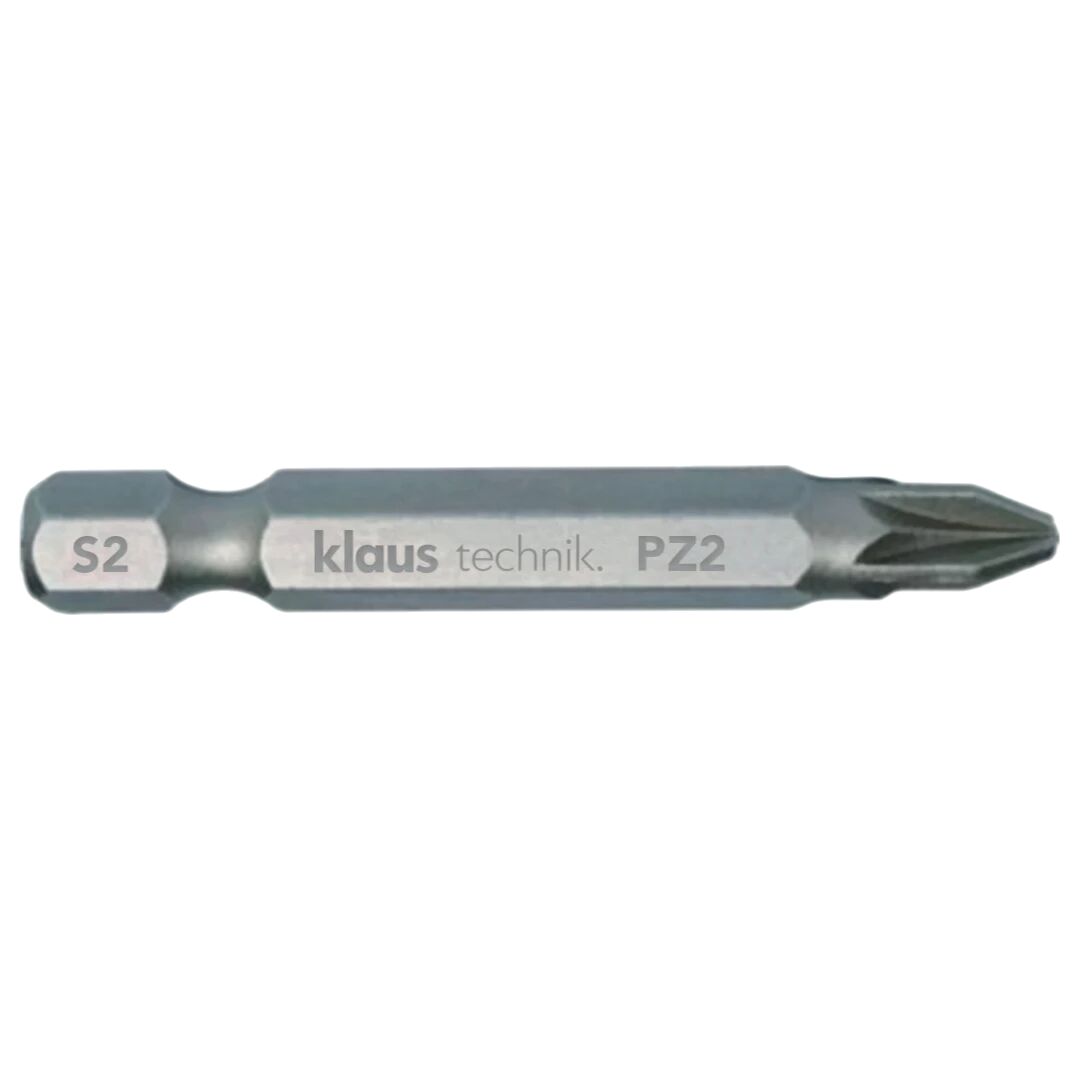 Klaus - Standart Bits Vidalama Ucu PZ 2*100 mm - Sunta Vidası İçin