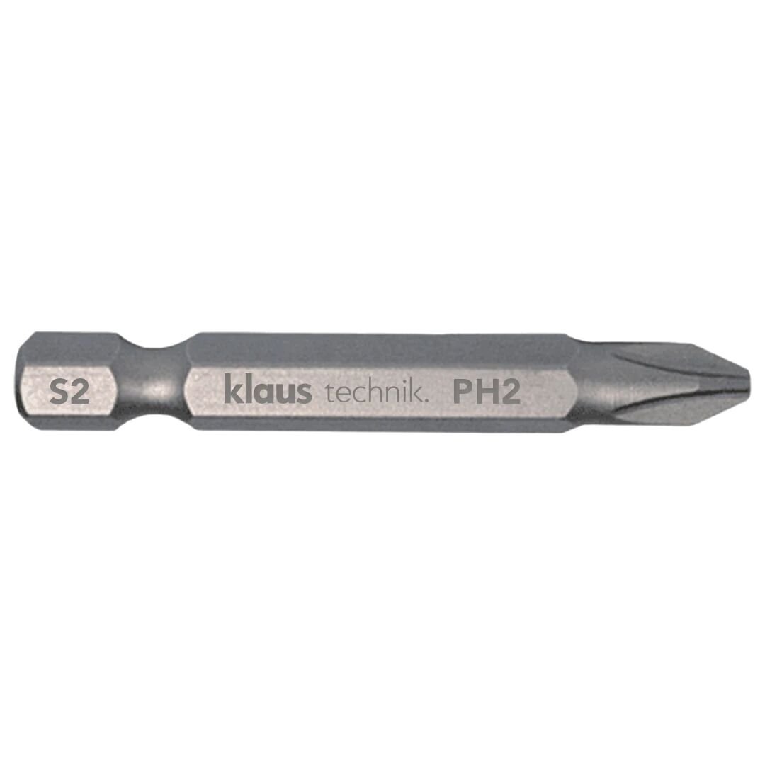 Klaus - Standart Bits Vidalama Ucu PH 2*150 mm - Akıllı Vida İçin