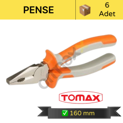 Tomax Kombine Pense 160 mm 6'lı Paket