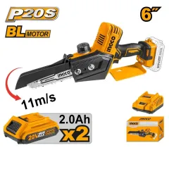 İngco CGSLI20682 Akülü Dal Kesme 20V