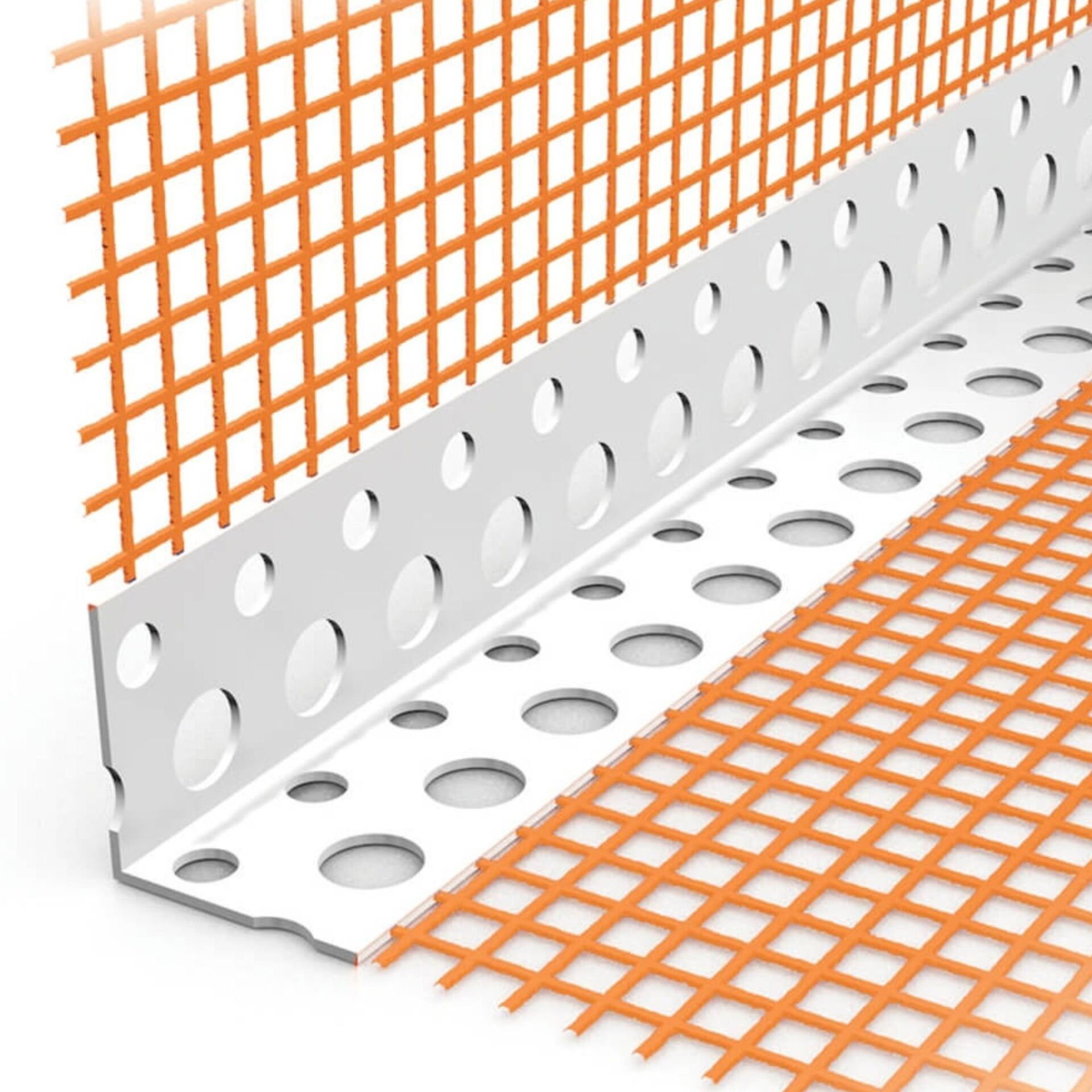 Pvc Fileli Köşe Profili 2.50 mt 100'lü Paket