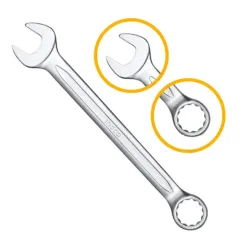 İngco HCSPA171 Kombine Anahtar 17 mm 12'li Paket