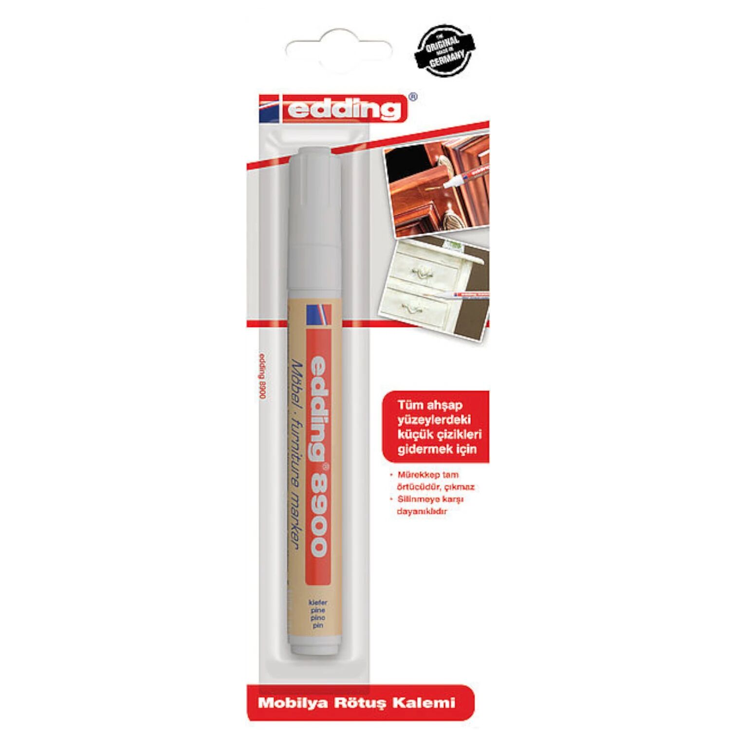 Edding Mobilya Rötuş Kalemi Çam 8900 622 10'lu Paket