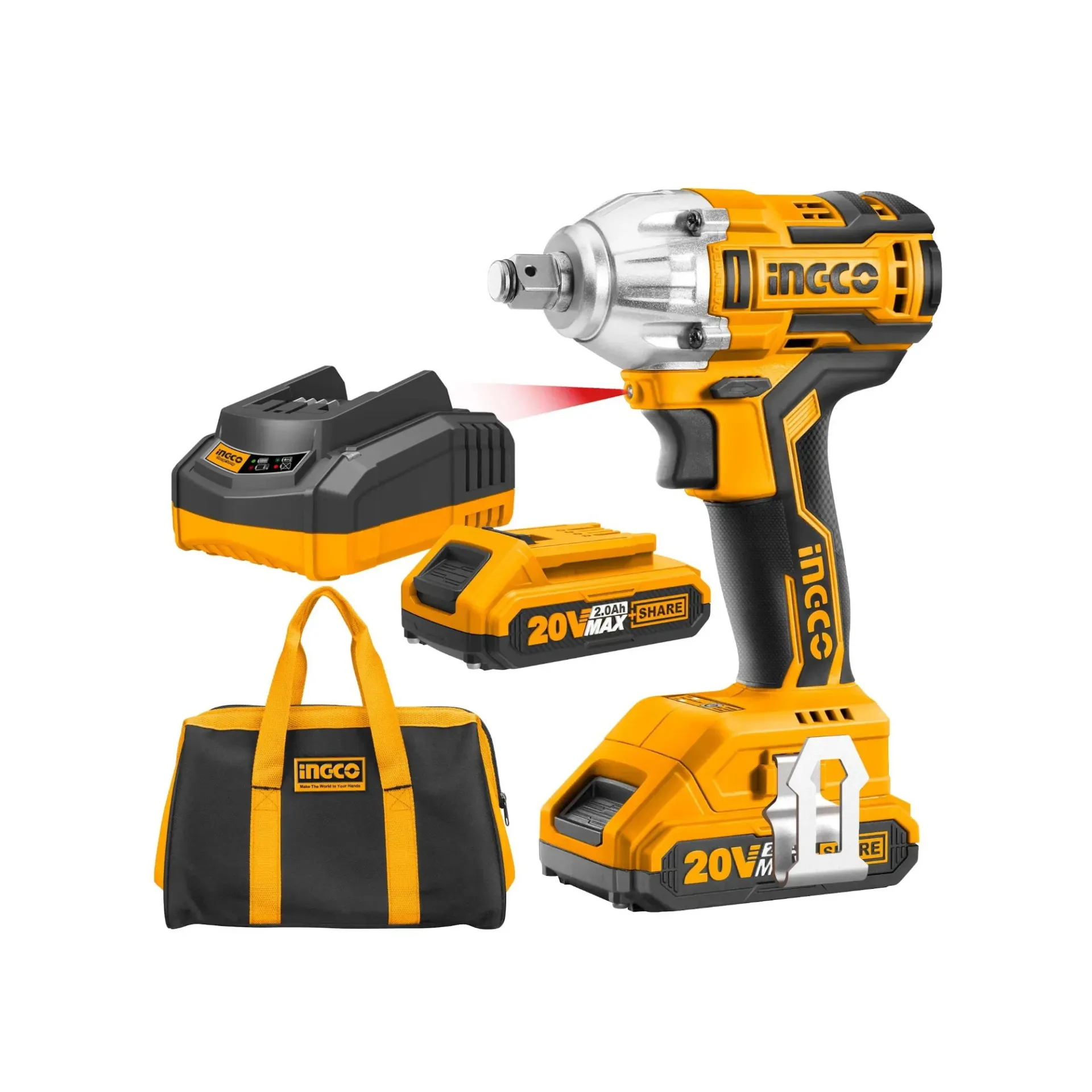 İngco CIWLI2001 1/2 Somun Sıkma 20V