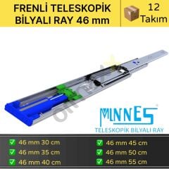 Minnes Frenli Teleskopik Ray 46*450 mm 12'li Koli