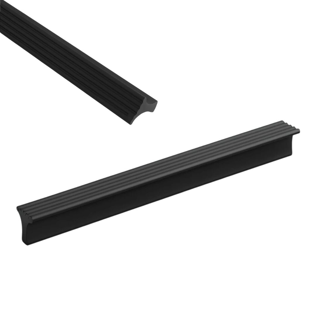 T Çizgili 224 mm Kulp Siyah