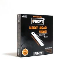 Proft Maket Bıçağı Yedeği (PR-7K) 0.5 mmx18 mm 500'lü Paket