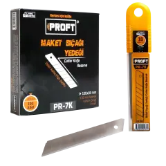 Proft Maket Bıçağı Yedeği (PR-7K) 0.5 mmx18 mm 500'lü Paket