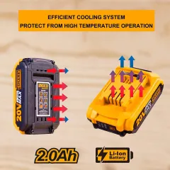 İngco Lıthıum Yedek Akü (2.0 Ah) 20V FBLI2001