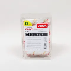 Dekor Eksport Saten Parmak Rulo Yedeği 10 Cm 2100 12'li Paket