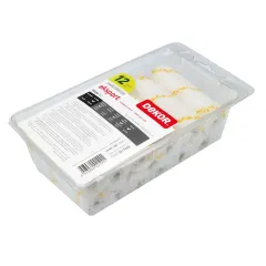 Dekor Eksport Saten Parmak Rulo Yedeği 10 Cm 2100 12'li Paket