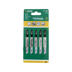 Tomax Dekupaj Ağzı T118-A Metal 5×5'li Paket