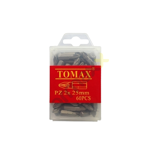 Tomax PZ 2*25 mm Yıldız Bits Uç 60'lı Paket
