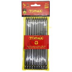 Tomax PZ 2*150 Mm Yıldız Bits Uç ×10 Adet
