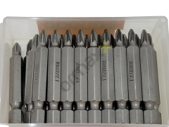 Tomax PZ 1*50 mm Yıldız Bits Uç ×30 Adet