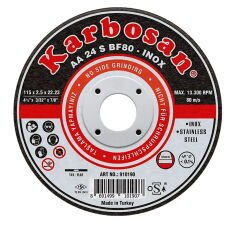 Karbosan İnox Kesici 115x2.5x22 - 50'li Paket