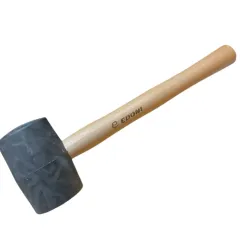 Eltos Ahşap Saplı Lastik Tokmak 50 Mm ET865 12'li Paket
