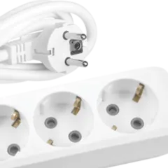Viko Multi-Let Üçlü Anahtarlı Priz 2 mt ×12 Adet