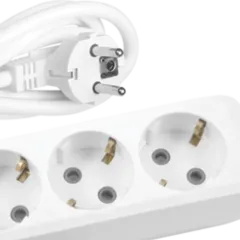Viko Multi-Let Üçlü Anahtarlı Priz 5 mt ×12 Adet