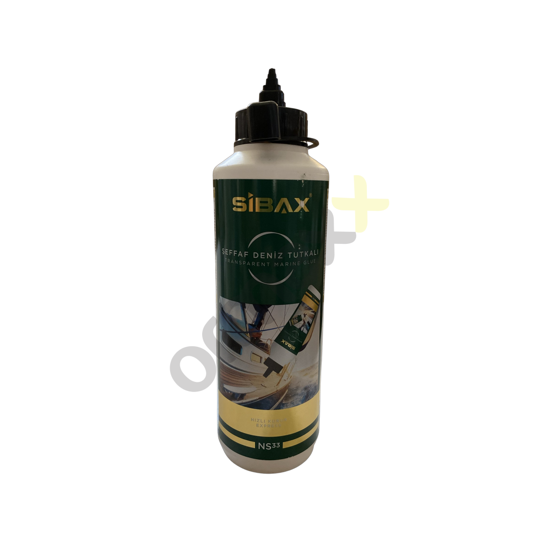 Sibax Şeffaf Ekspress Deniz Tutkalı 500 Gr NS33
