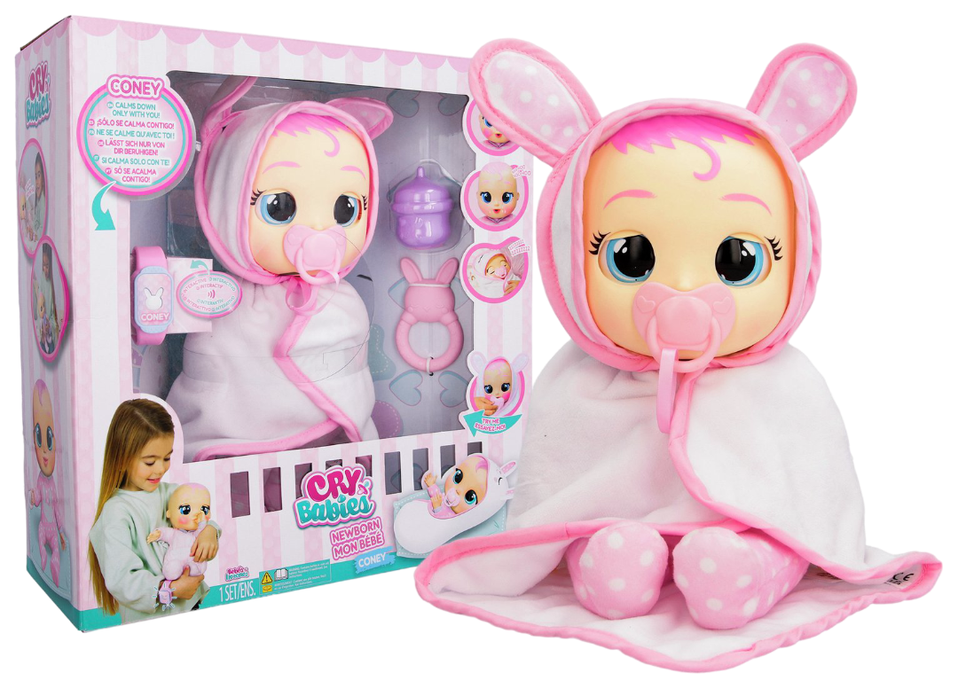 Cry Babies Hoşgeldin Coney Uyuyan Oyuncak Bebek ™
