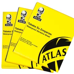 Atlas Su Zımparası 120 Kum Silver 188 Kalite 50'li Paket