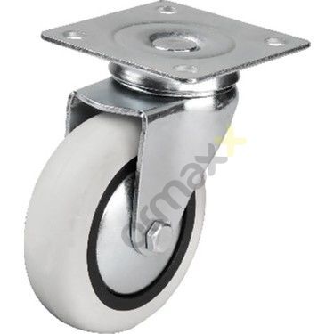Döner Tablalı Pvc Gri Teker Ø:75*25 mm