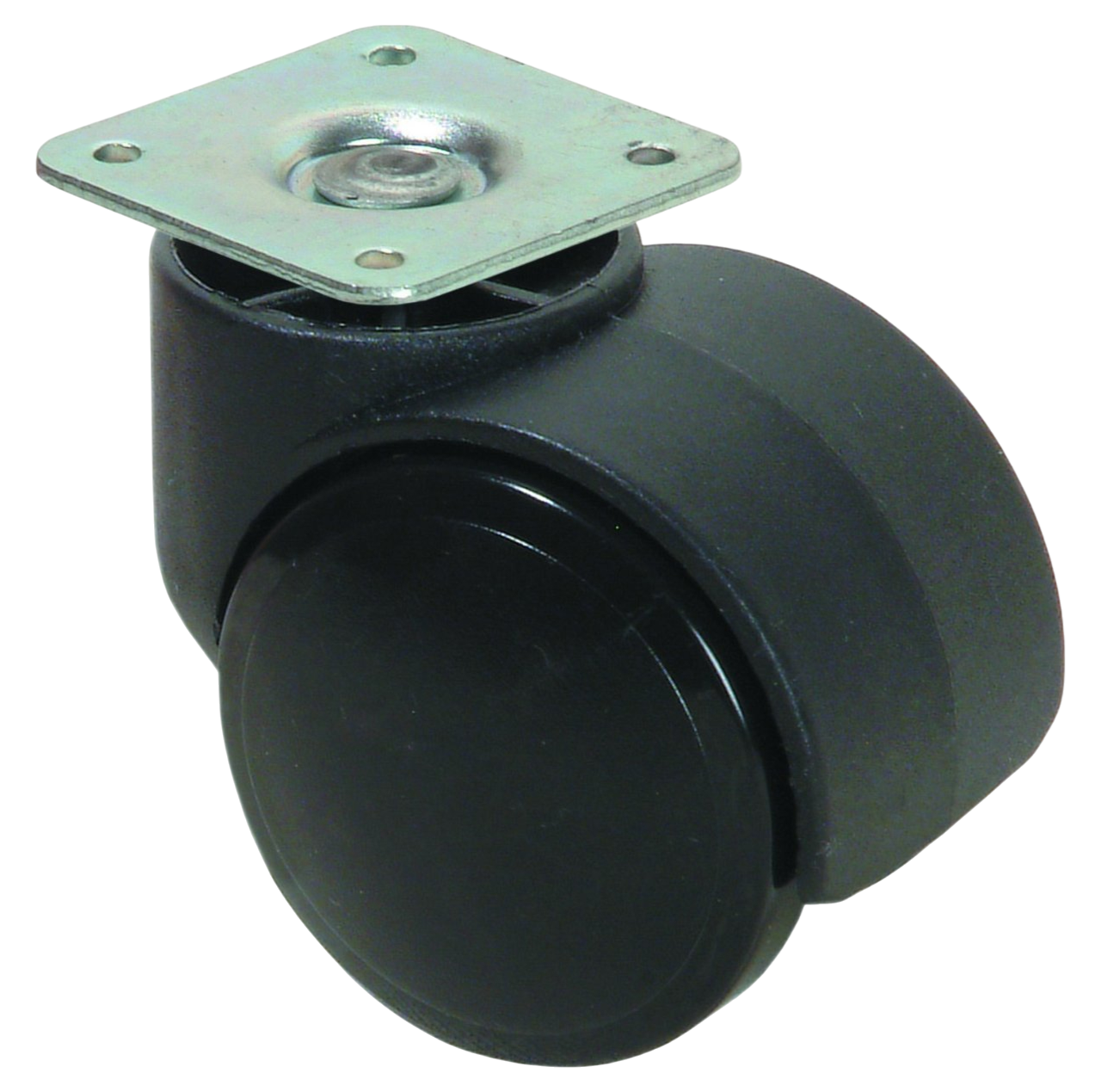 1411 Bürosit Tipi Döner Tablalı Teker Ø:50 mm 125'li Koli