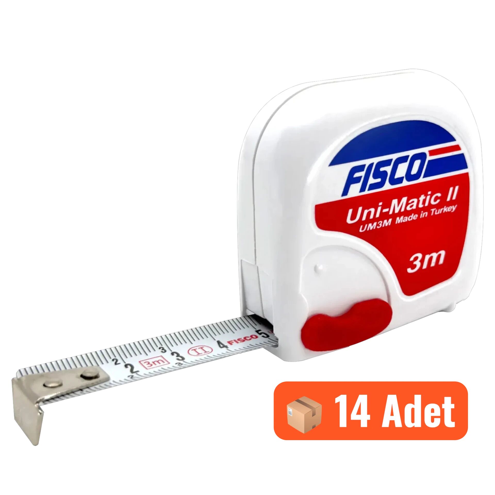 Fisco Uni-Matic II Orjinal 3 Metre 14'lü Paket