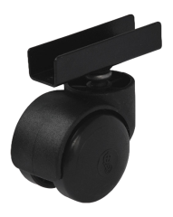 1414 Bürosit Tipi U Tablalı Teker Ø:50 mm 100'lü Koli