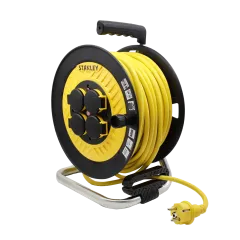 Stanley Makaralı Seyyar Kablo Sarı 3x2.5 25 Mt