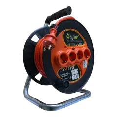 Bylion Seyyar Makara Kablo 3x2.5 mm 20 Mt PMK20325F