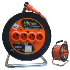 Bylion Seyyar Makara Kablo 3x2.5 mm 40 Mt PMK40325F