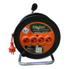 Bylion Seyyar Makara Kablo 3x1.5 mm 20 Mt PMK20315F