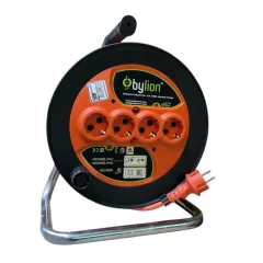 Bylion Seyyar Makara Kablo  3x1.5 mm 50 Mt PMK50315F