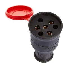 Bylion Trifaze Kauçuk Düz Dişi Fiş 3x25A - 25'li Paket