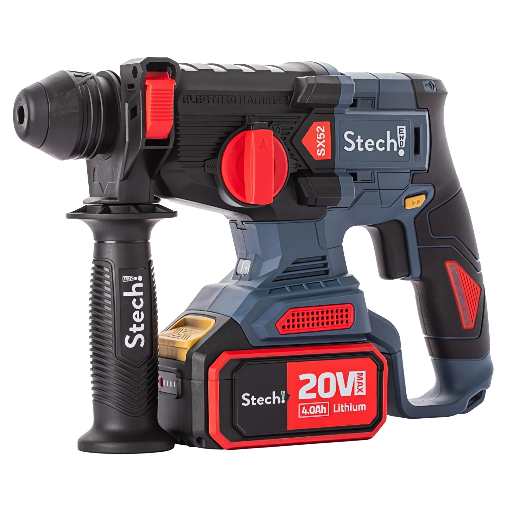 Stechend SX52 Akülü Kırıcı Delici - 20V 4,0 Ah