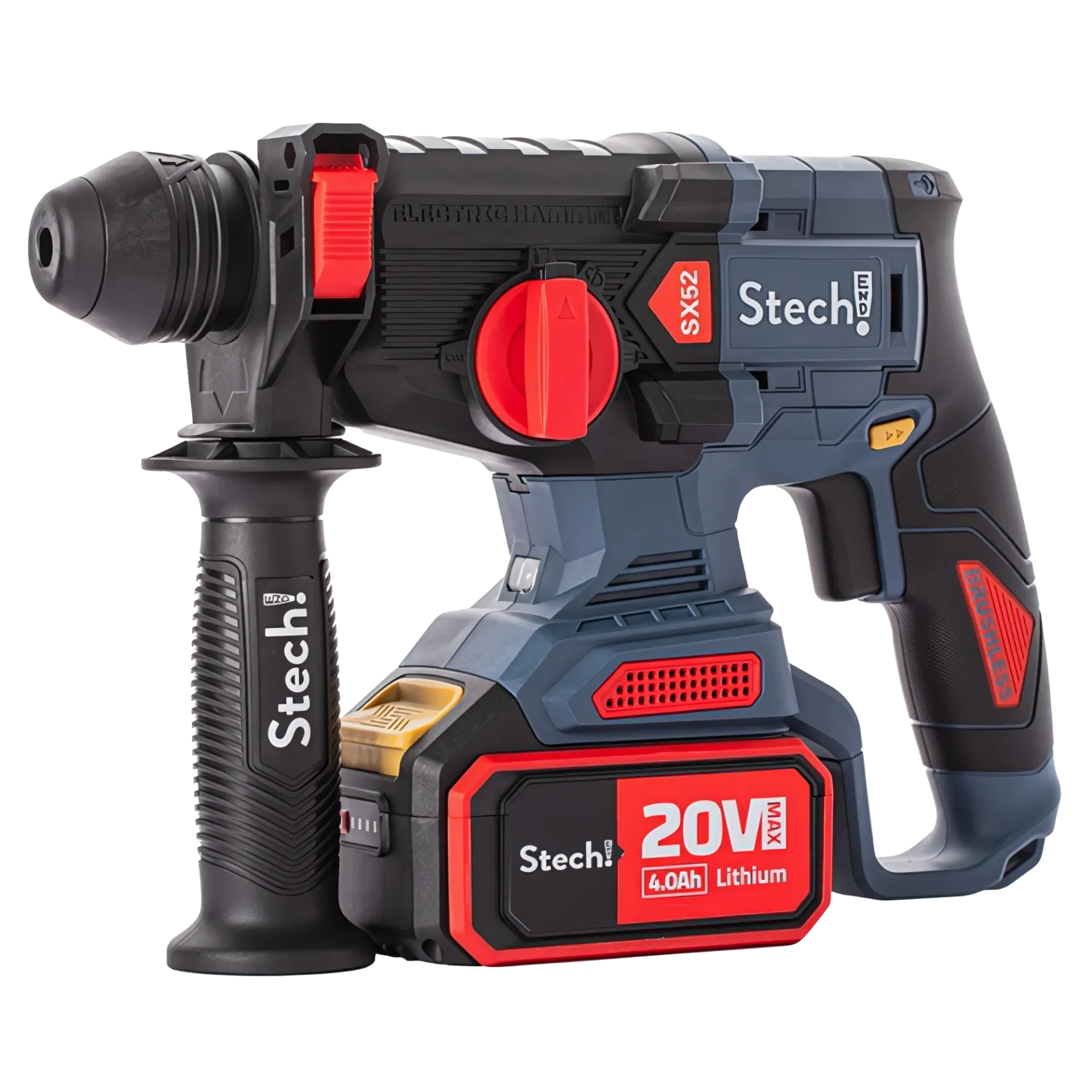 Stechend SX52 - 20V 4,0 Ah Akülü Kırıcı Delici
