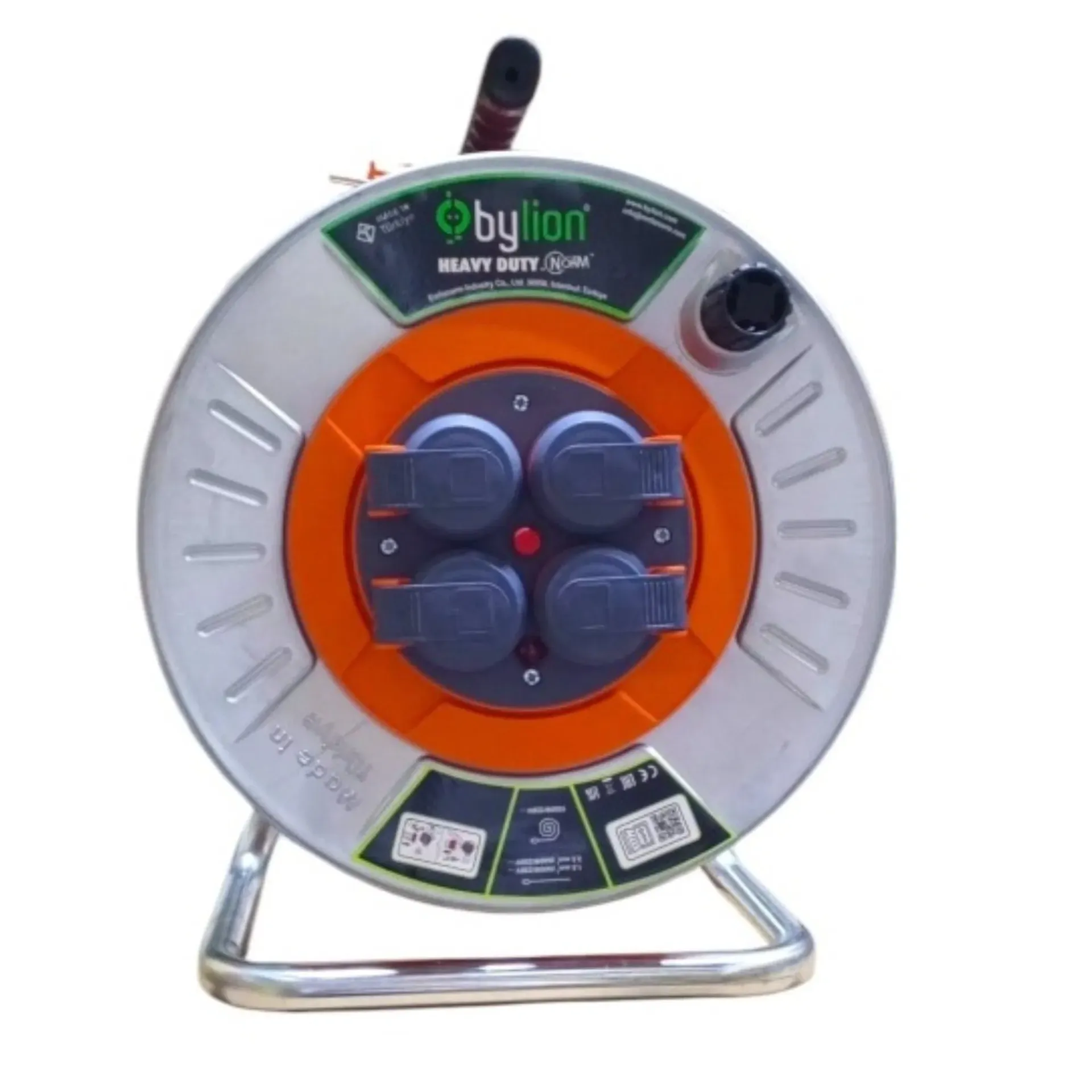 Bylion Metal Makara Seyyar Kablo 3x1.5 mm 20 Mt MMP20315F