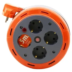 Bylion Ev Tipi Makaralı Kablo 3x1.0 mm 5 Mt PHE05310F