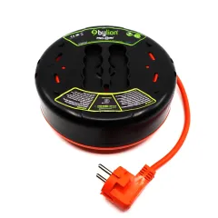 Bylion Ev Tipi Makaralı Kablo 3x1.0 mm 5 Mt PHE05310F