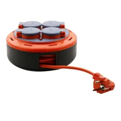 Bylion Ev Tipi Makaralı Kablo Kapaklı 3x1.0 mm 5 Mt PHP05310F