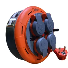 Bylion Ev Tipi Makaralı Kablo Kapaklı 3x1.0 mm 5 Mt PHP05310F