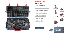 Stechend Akülü Set SXS401 - 20V