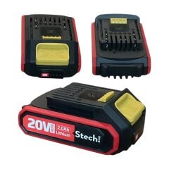 Stechend SX02 - 20V 2,0 Ah Yedek Akü