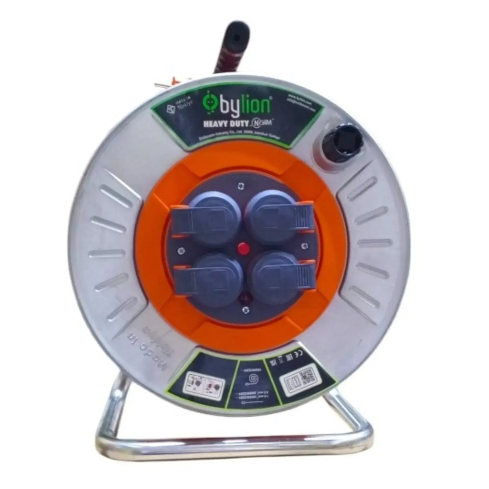 Bylion Metal Makara Seyyar Kablo  3x2.5 mm 40 Mt MMP40325F