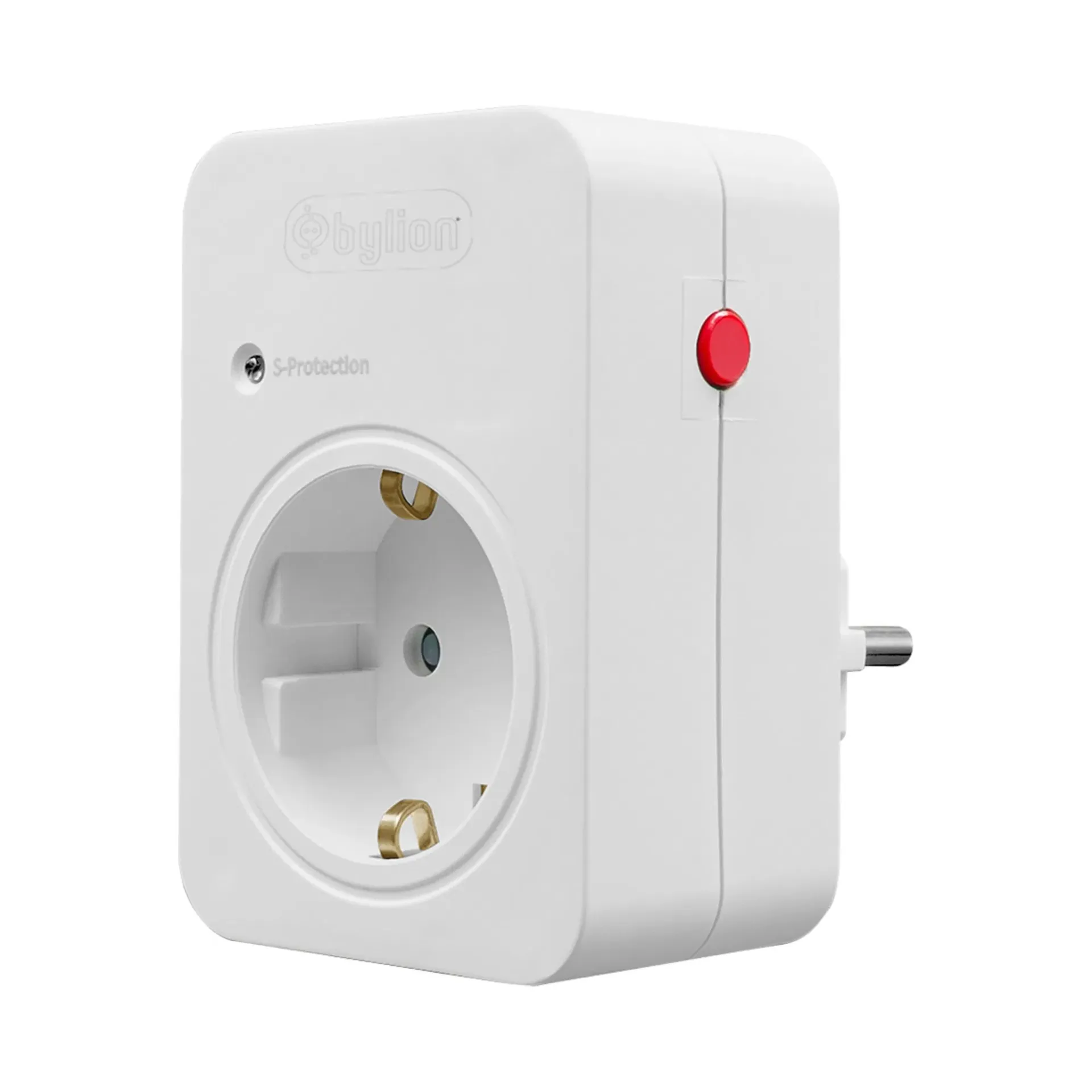 Bylion Şok ve Akım Korumalı Fiş Priz Beyaz 720J - 5'li Paket