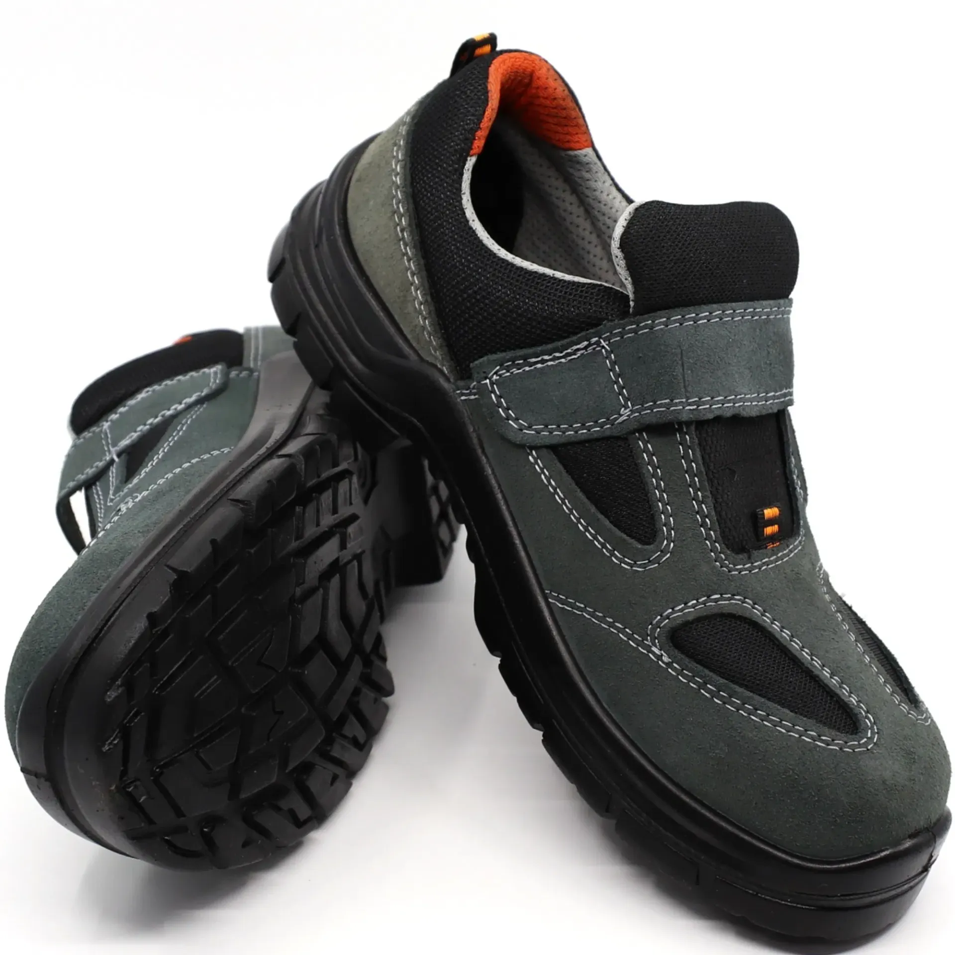 Kavi Çelik Burunlu Süet Ayakkabı - 5'li Paket