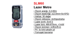 Stechend SLM60 Lazer Metre 60 mt
